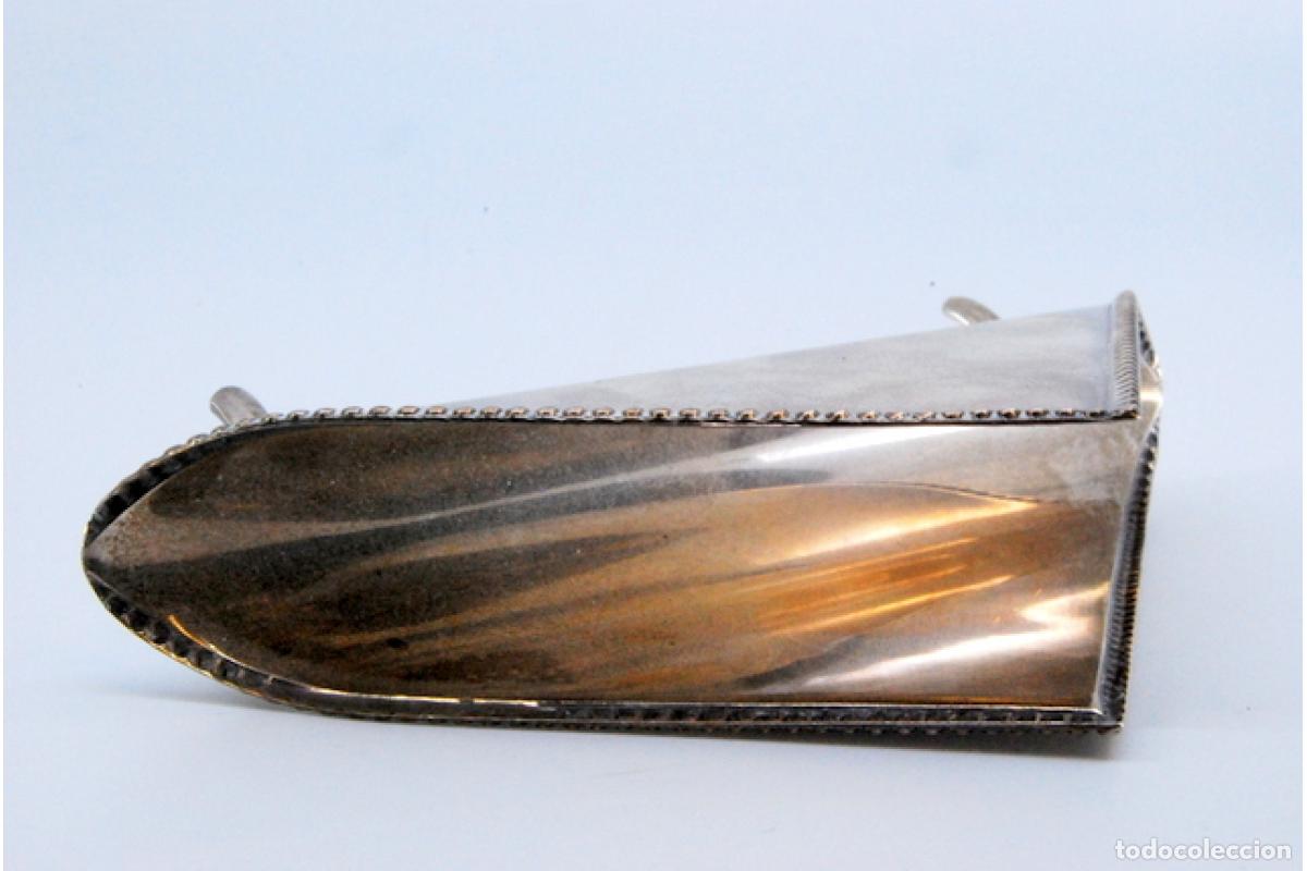 Antig&uuml;edades: Servilletero de plata - Foto 4