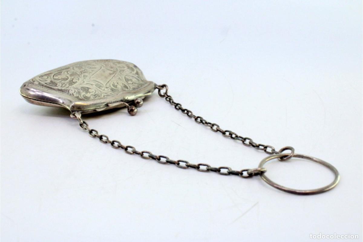 Antig&uuml;edades: Monedero de plata - Foto 3