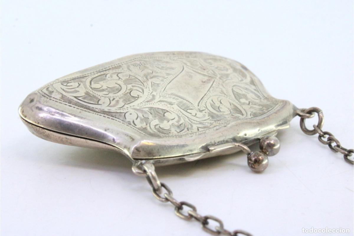 Antig&uuml;edades: Monedero de plata - Foto 4
