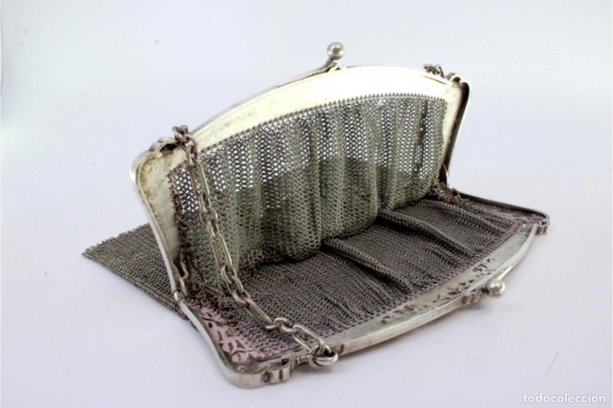 Antig&uuml;edades: bolsa de plata - Foto 5
