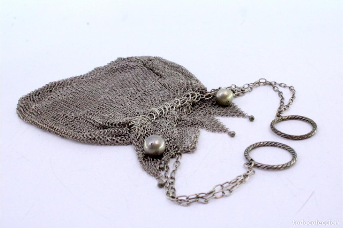 Antig&uuml;edades: bolsa de plata - Foto 5