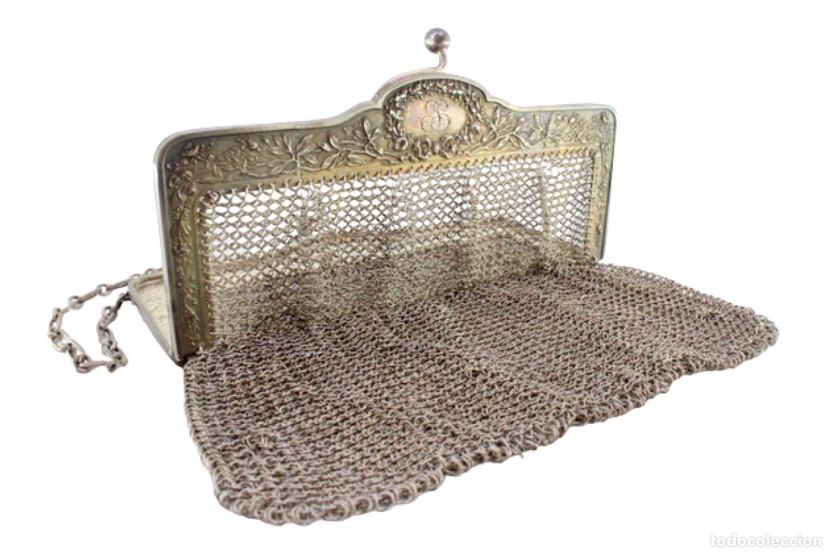 Antig&uuml;edades: bolsa de plata - Foto 1