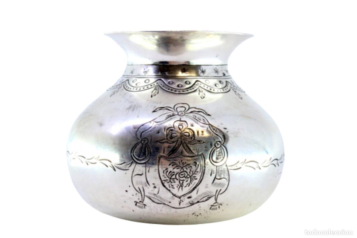 Antig&uuml;edades: olla de plata - Foto 1