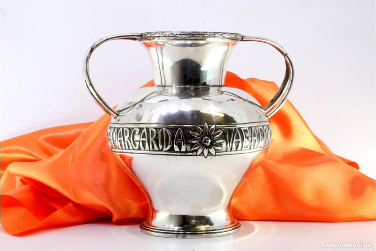 Antig&uuml;edades: olla de plata - Foto 1