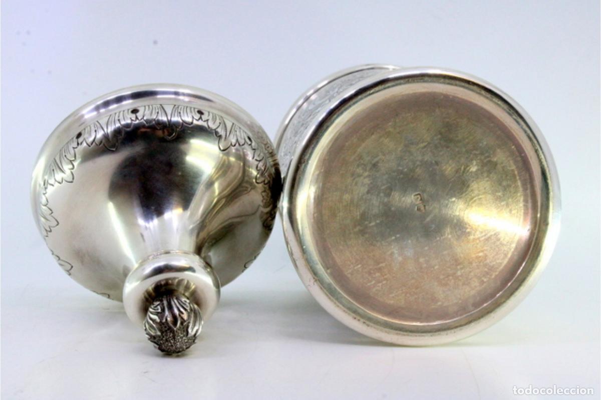 Antig&uuml;edades: Caja de t&eacute;, en plata - Foto 6