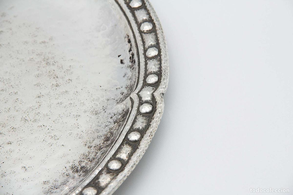 Antig&uuml;edades: Fuente de plata para servir - Foto 2