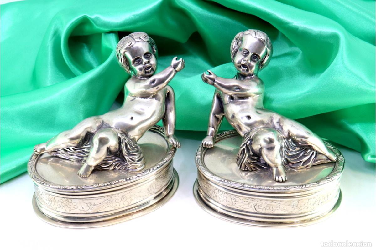 Antig&uuml;edades: Putti de plata - Foto 1