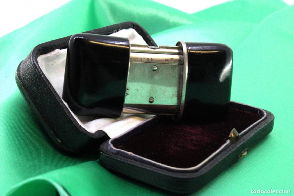 Antig&uuml;edades: Reloj de viaje, en plata - Movado - Foto 2