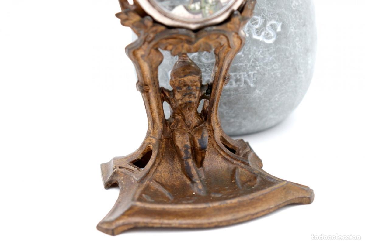 Antig&uuml;edades: Reloj de bolsillo, en plata - Gnomo - Foto 5