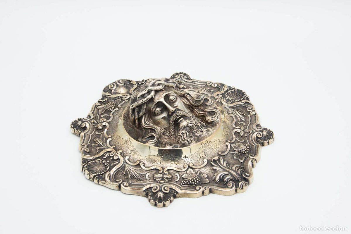 Antig&uuml;edades: Rostro de plata de Cristo - Foto 2