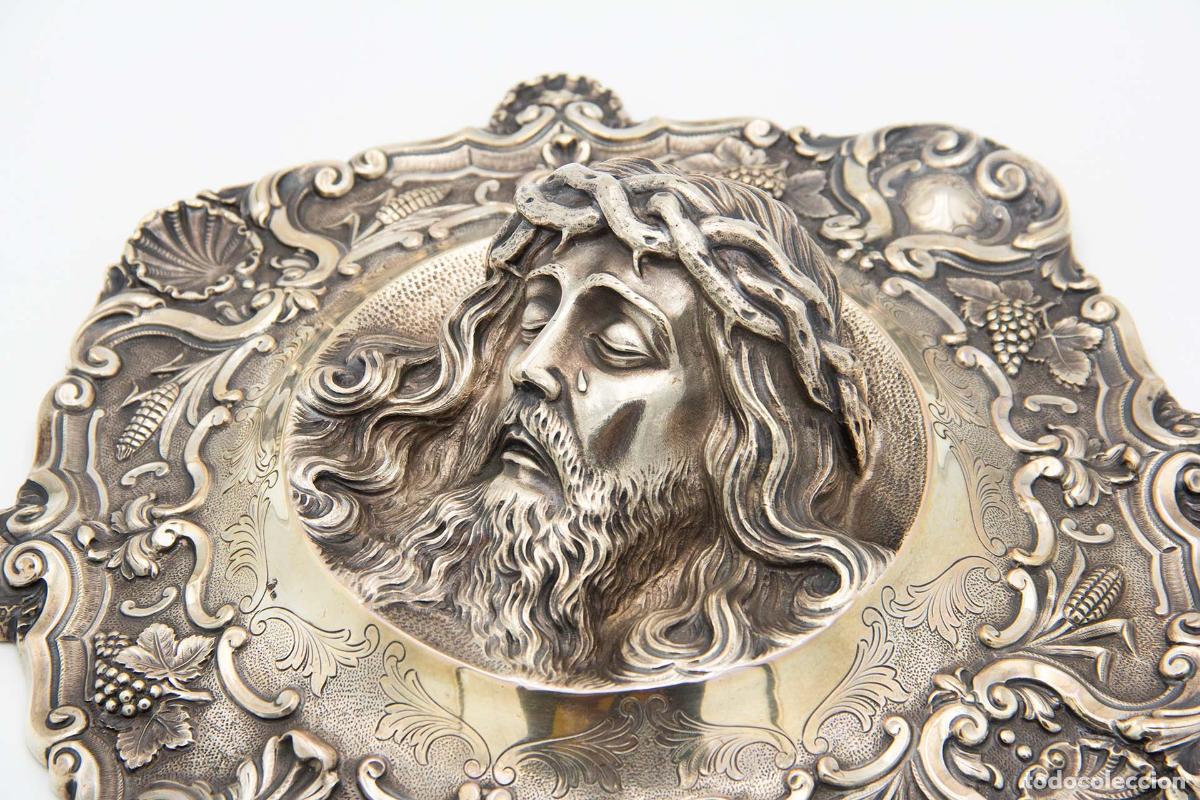 Antig&uuml;edades: Rostro de plata de Cristo - Foto 3