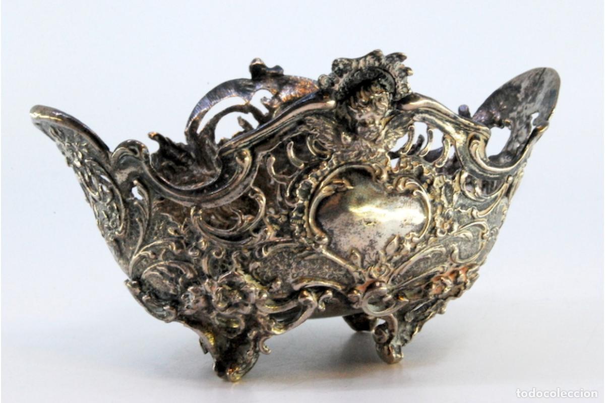 Antig&uuml;edades: jabonera de plata - Foto 7