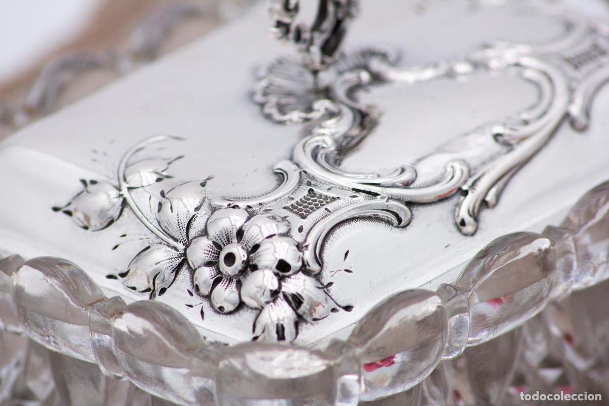 Antig&uuml;edades: jabonera de plata - Foto 4