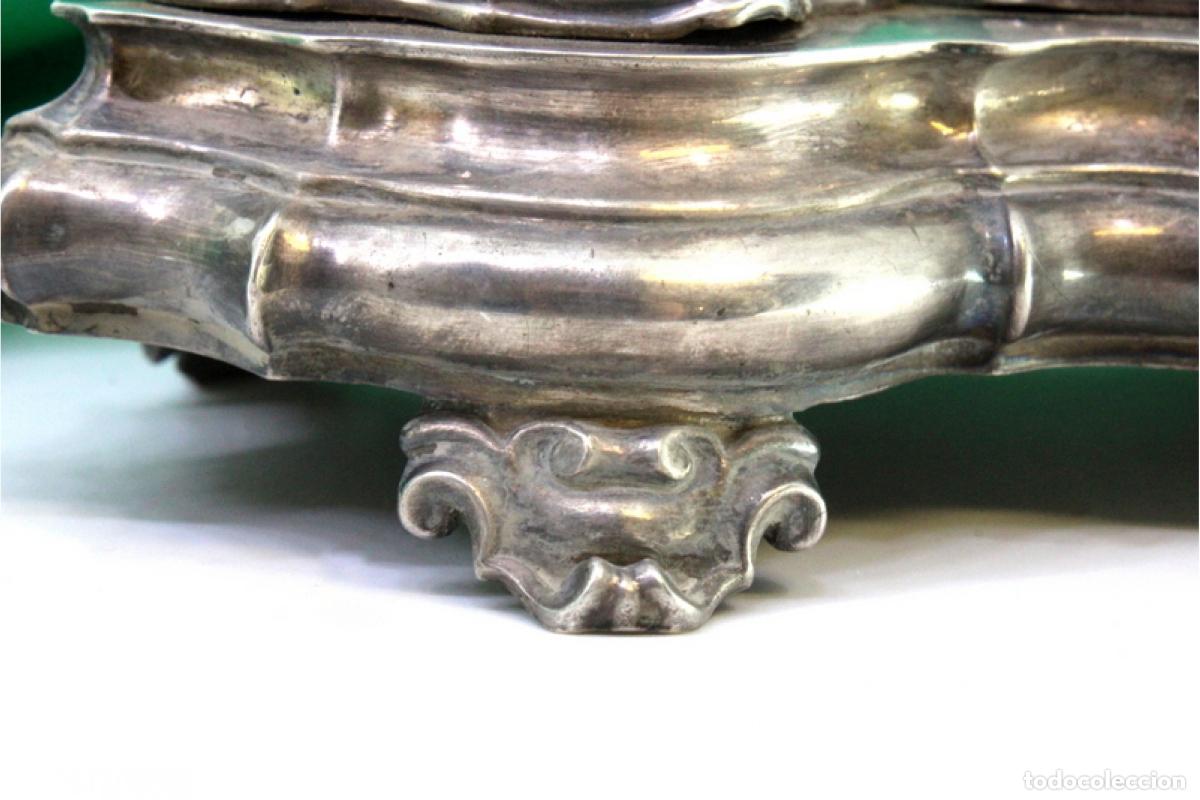 Antig&uuml;edades: Salero y pimentero, de plata. - Foto 6
