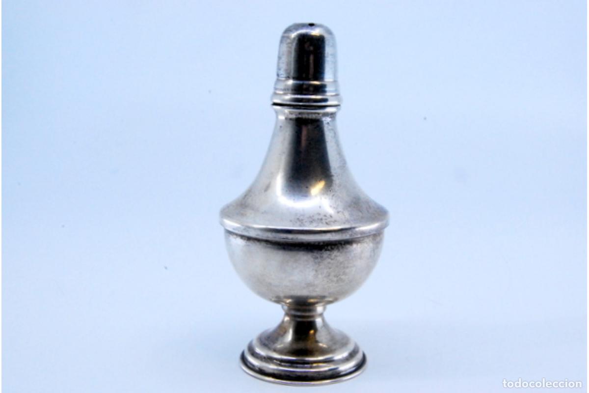 Antig&uuml;edades: salero de plata - Foto 2