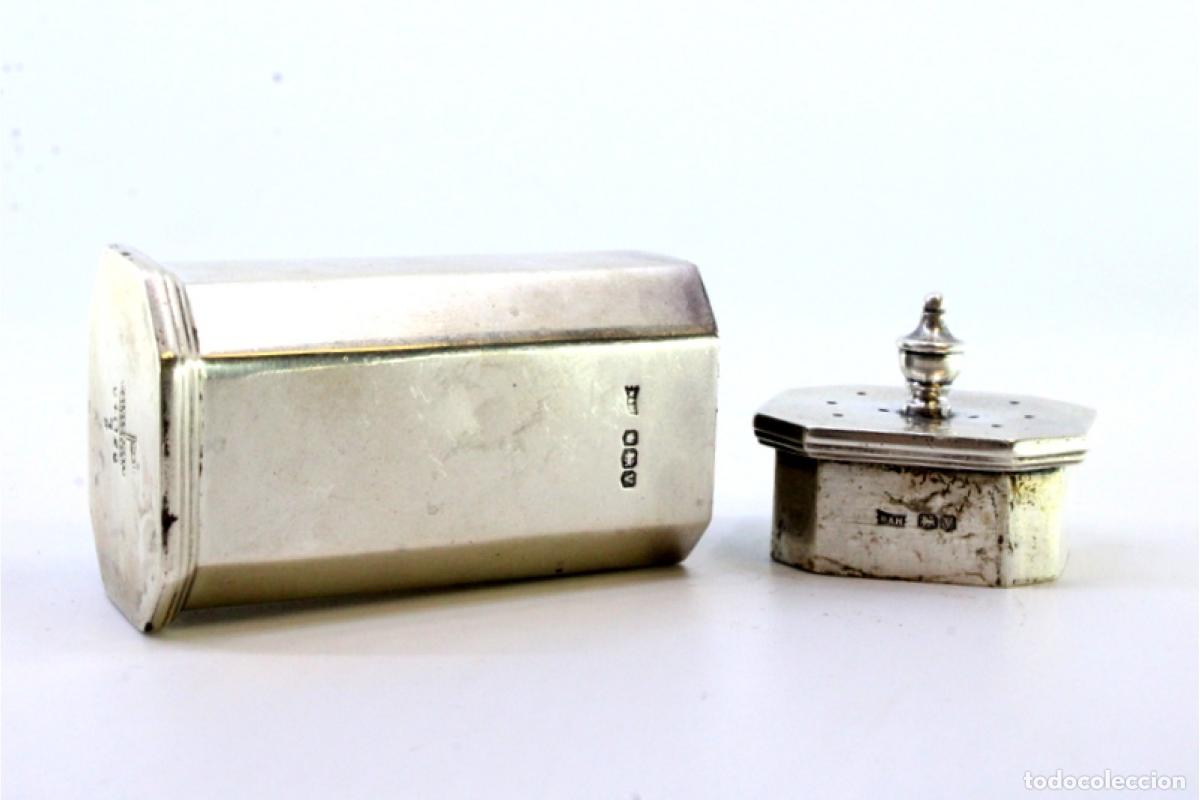 Antig&uuml;edades: salero de plata - Foto 2