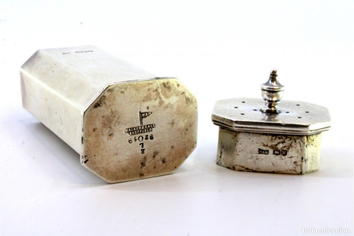 Antig&uuml;edades: salero de plata - Foto 3