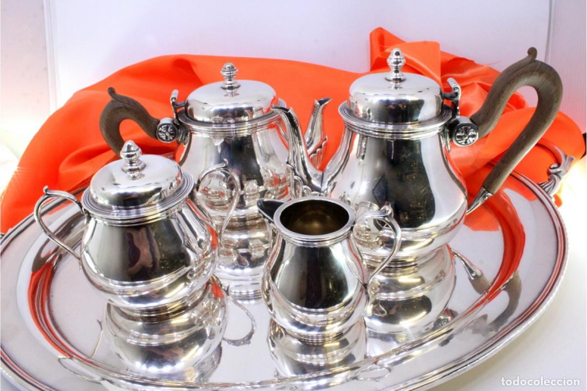 Antig&uuml;edades: Servicio de t&eacute; y caf&eacute;, en parte - Foto 5