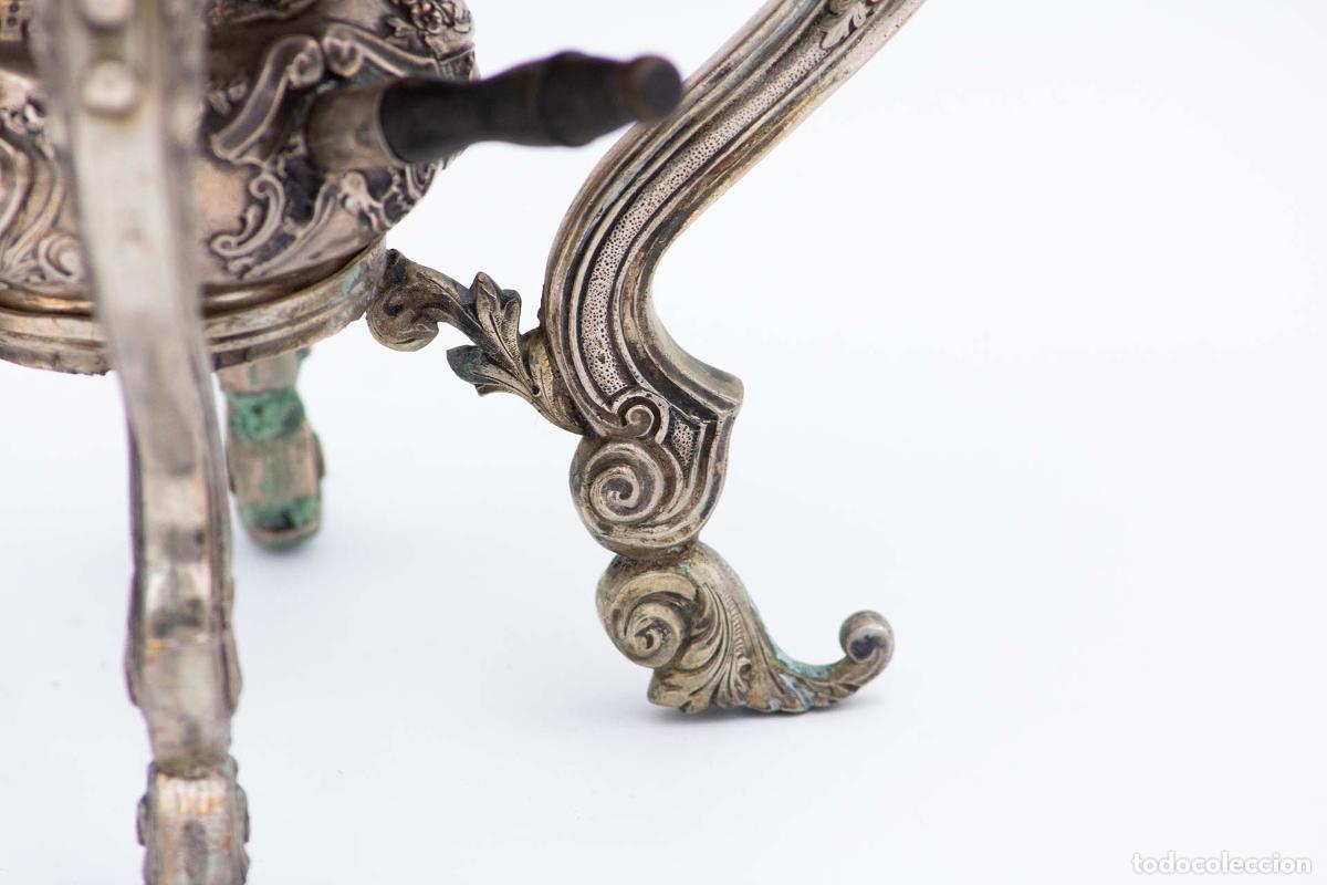 Antig&uuml;edades: Samovar de plata - Foto 5
