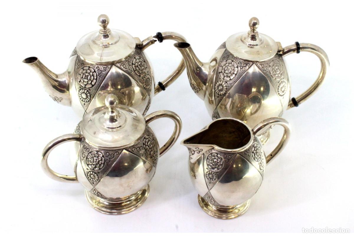 Antig&uuml;edades: Servicio de t&eacute; y caf&eacute;, en parte - Foto 7