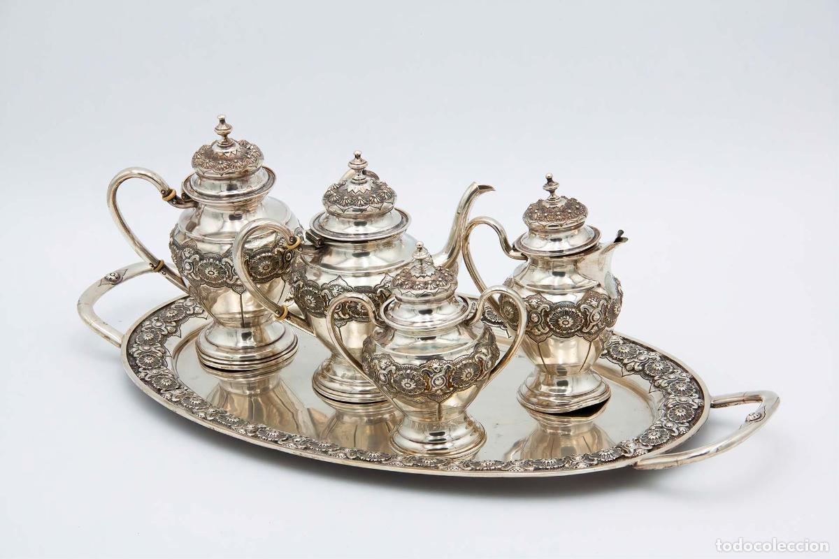 Antig&uuml;edades: Servicio de t&eacute;, en parte - Foto 1
