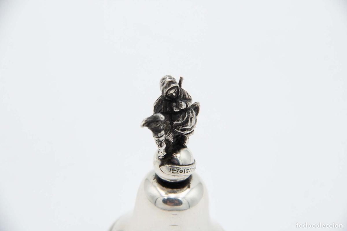 Antig&uuml;edades: Campana de plata - Foto 2