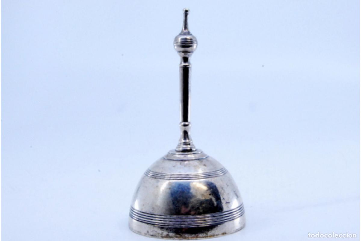 Antig&uuml;edades: Campana de plata - Foto 2
