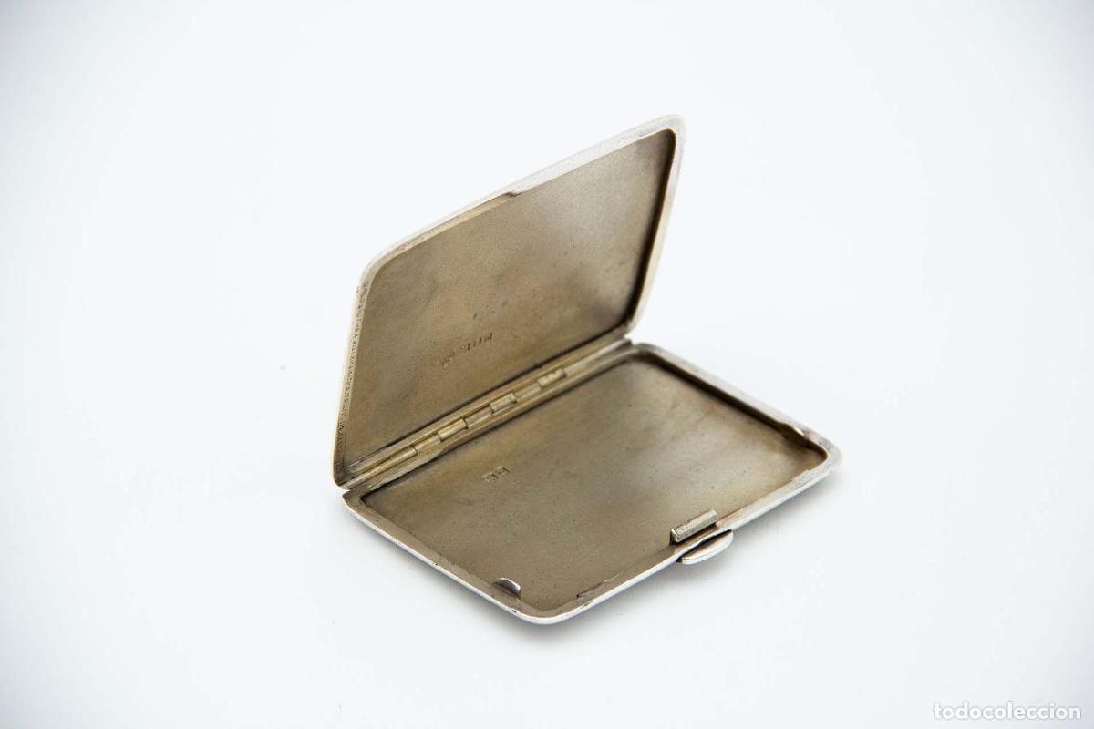 Antig&uuml;edades: Caja de tabaco, en plata - Foto 2