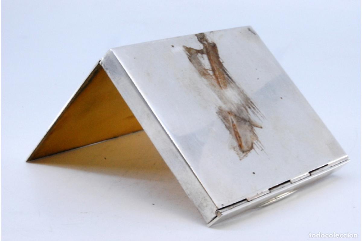 Antig&uuml;edades: Caja de tabaco, en plata - Foto 3