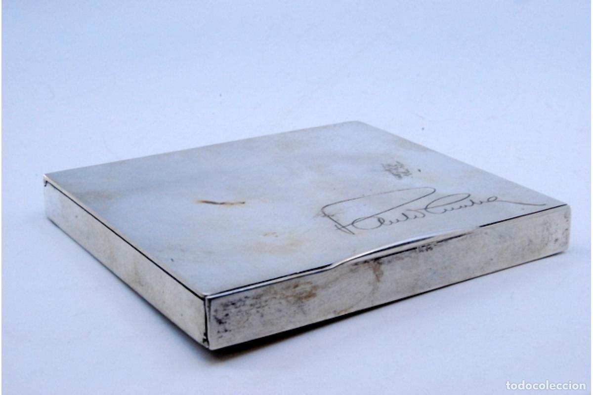 Antig&uuml;edades: Caja de tabaco, en plata - Foto 4