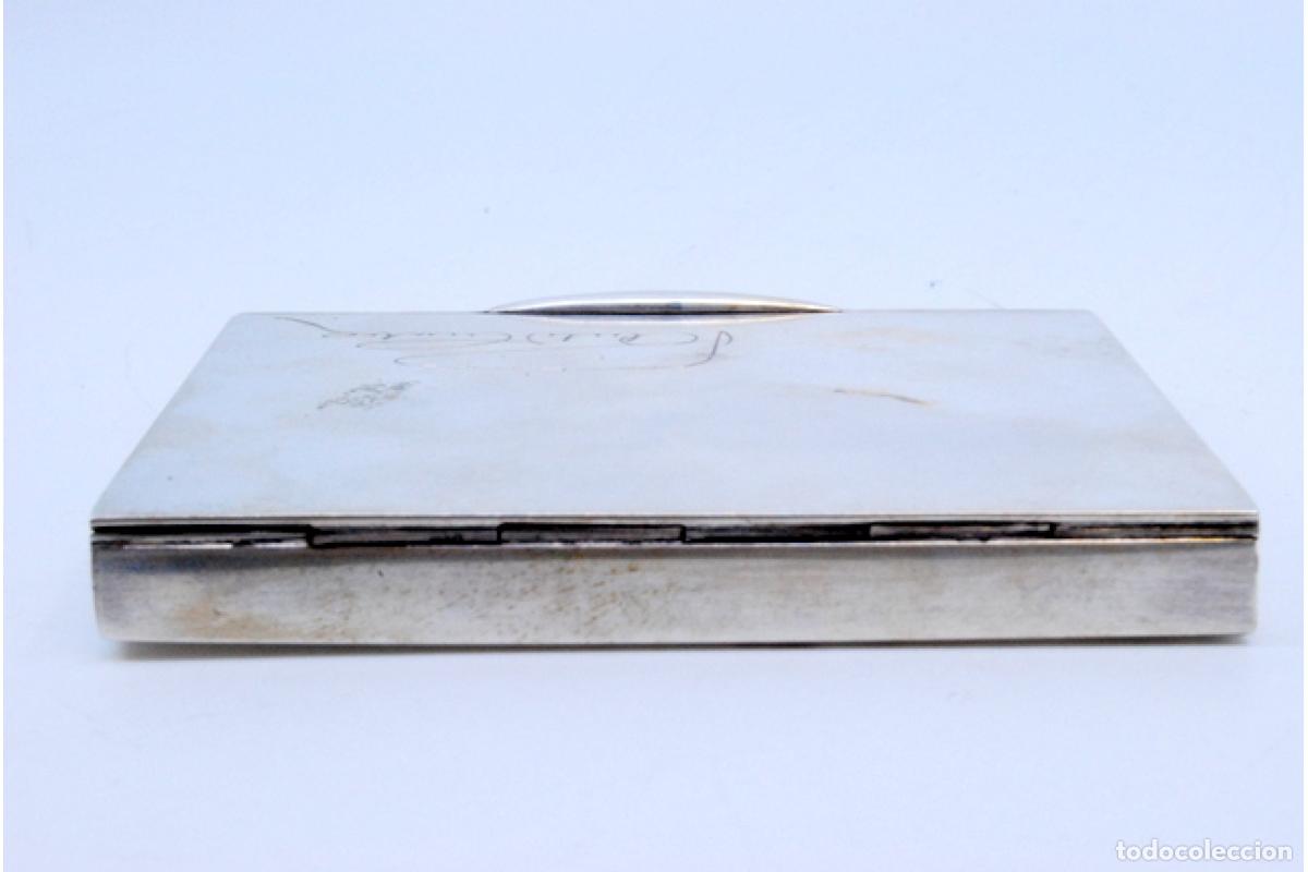 Antig&uuml;edades: Caja de tabaco, en plata - Foto 6