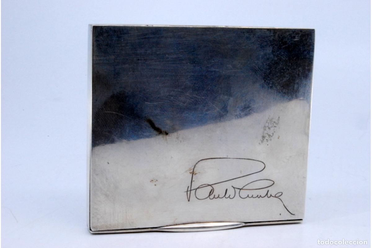 Antig&uuml;edades: Caja de tabaco, en plata - Foto 7