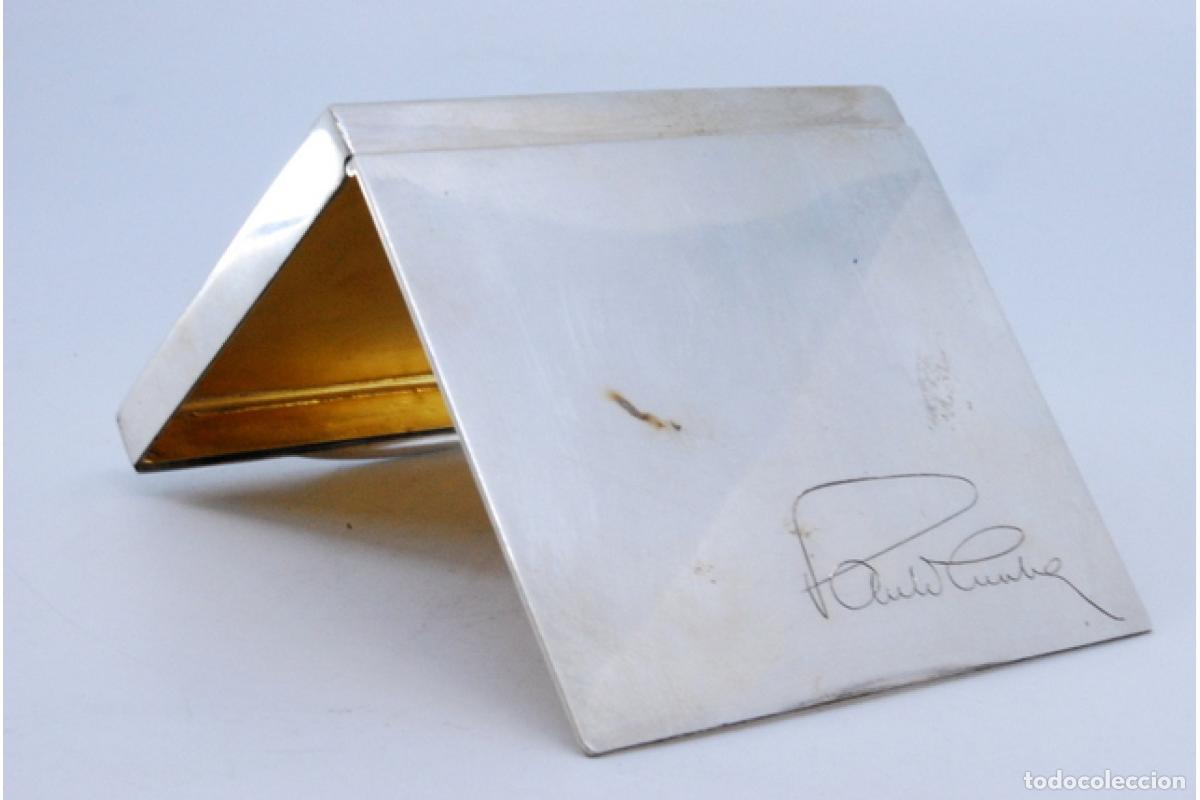 Antig&uuml;edades: Caja de tabaco, en plata - Foto 8