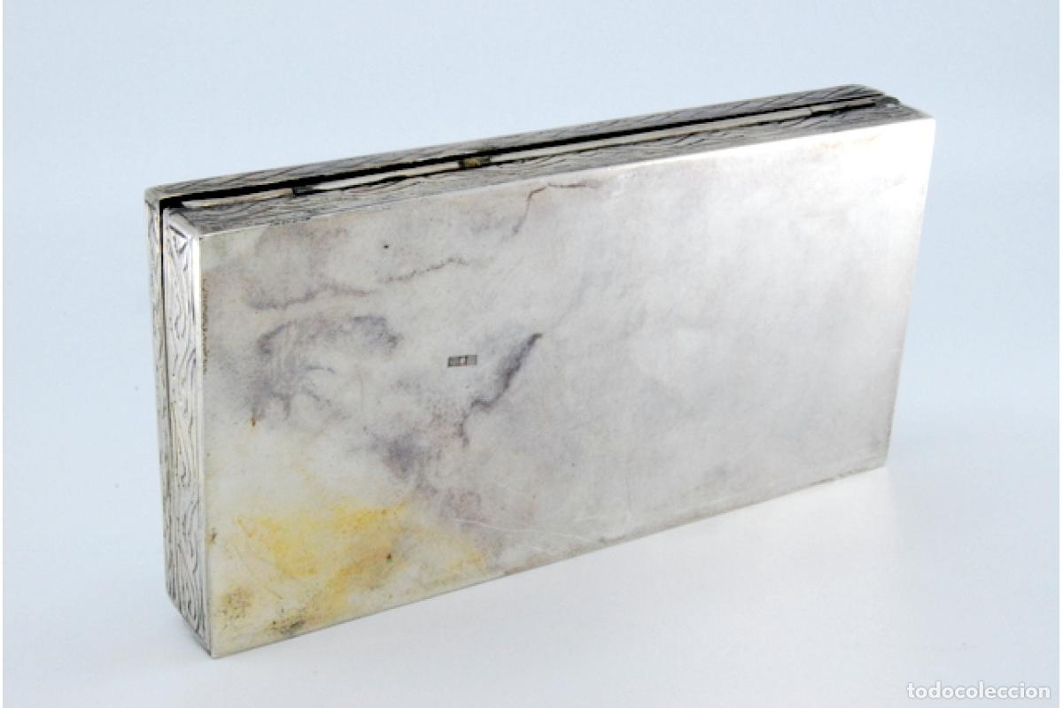 Antig&uuml;edades: Caja de tabaco, en plata - Foto 6