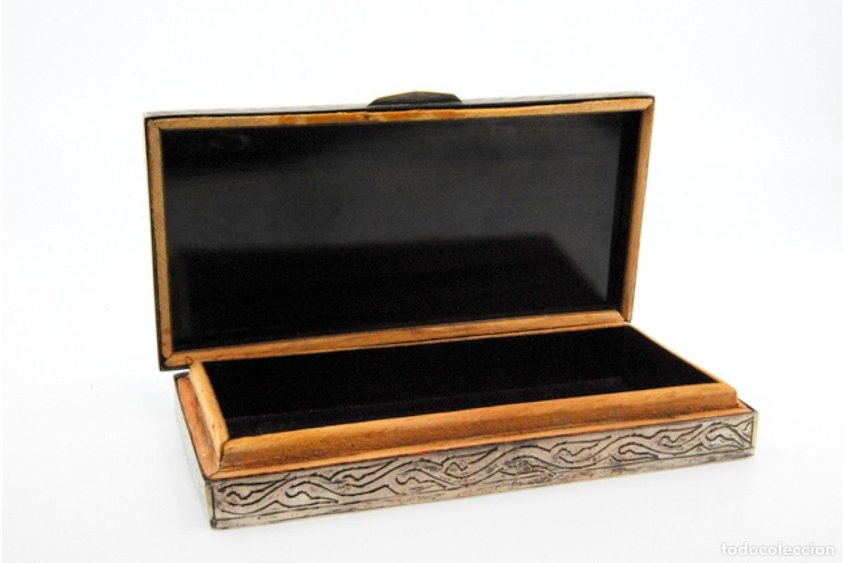 Antig&uuml;edades: Caja de tabaco, en plata - Foto 7