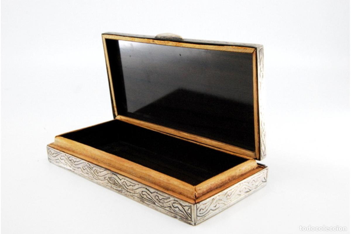Antig&uuml;edades: Caja de tabaco, en plata - Foto 8