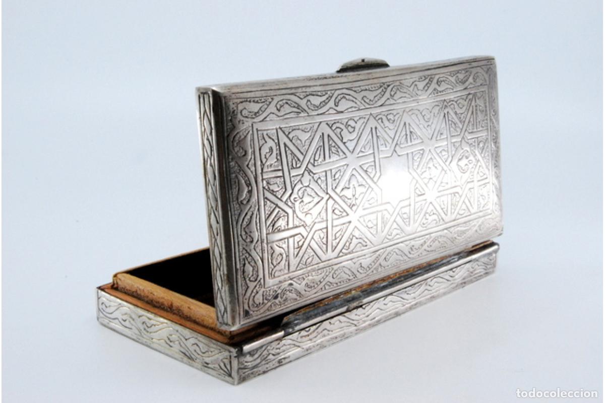 Antig&uuml;edades: Caja de tabaco, en plata - Foto 9