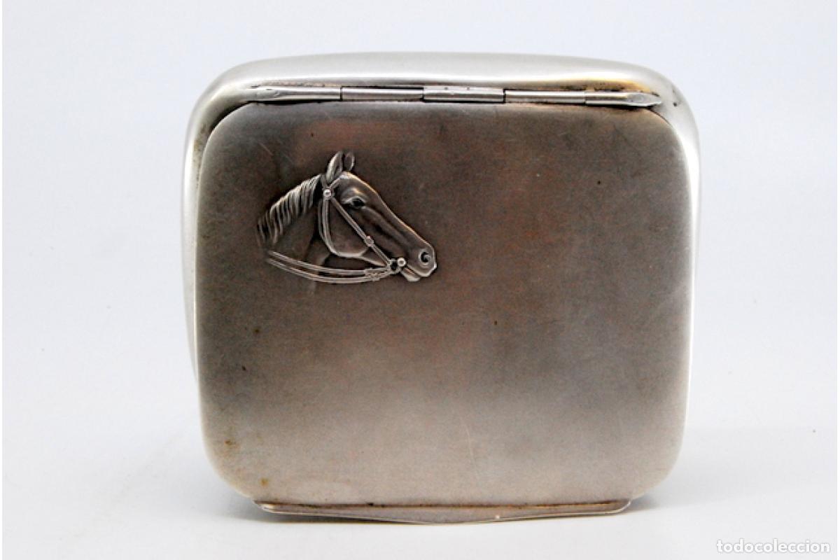 Antig&uuml;edades: Caja de tabaco, en plata - Foto 2