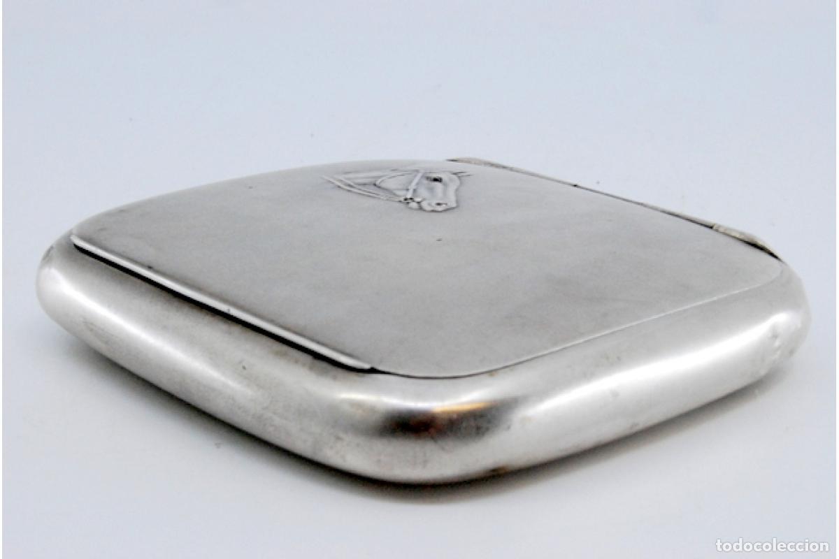 Antig&uuml;edades: Caja de tabaco, en plata - Foto 4