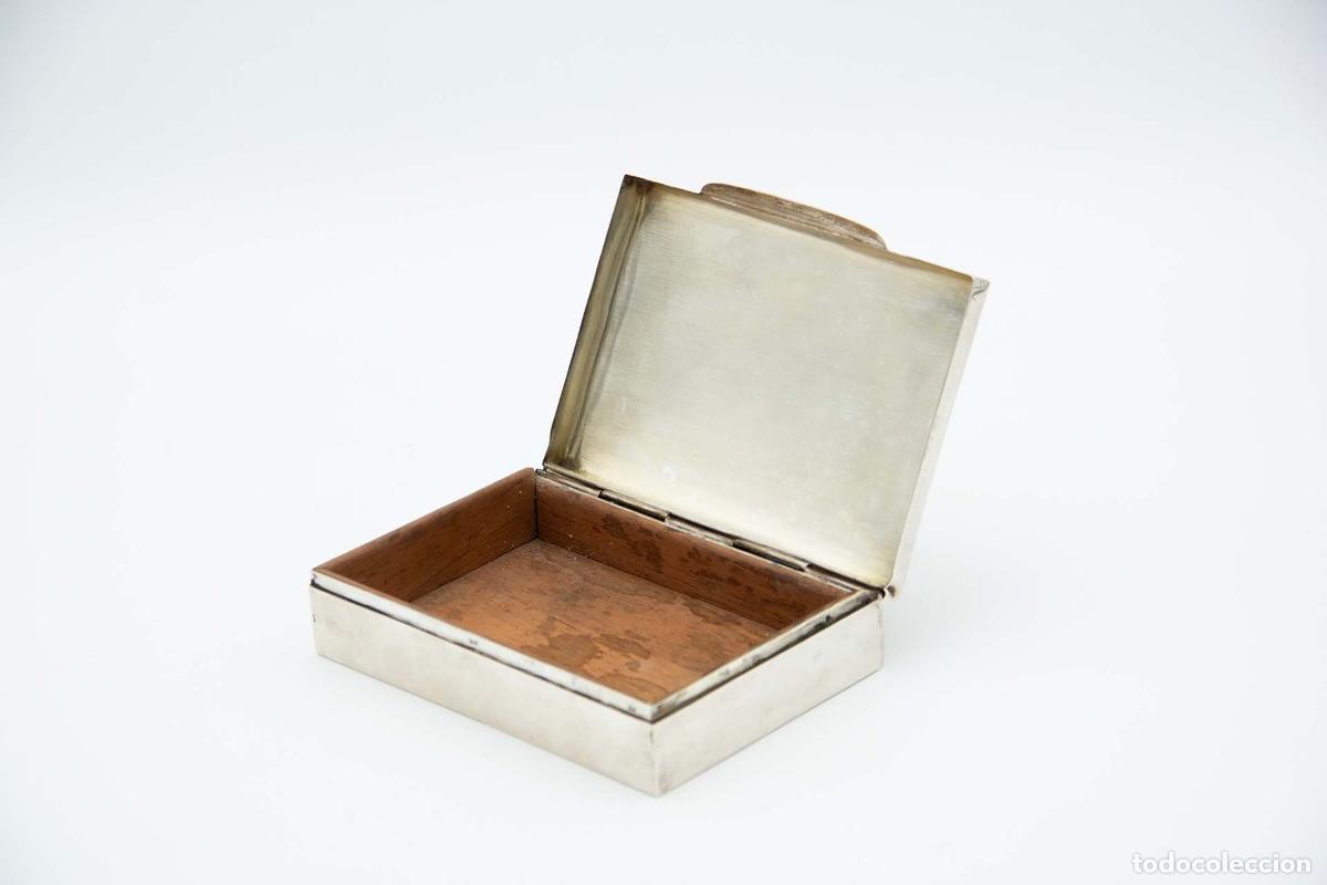 Antig&uuml;edades: Caja de tabaco, en plata - Foto 3