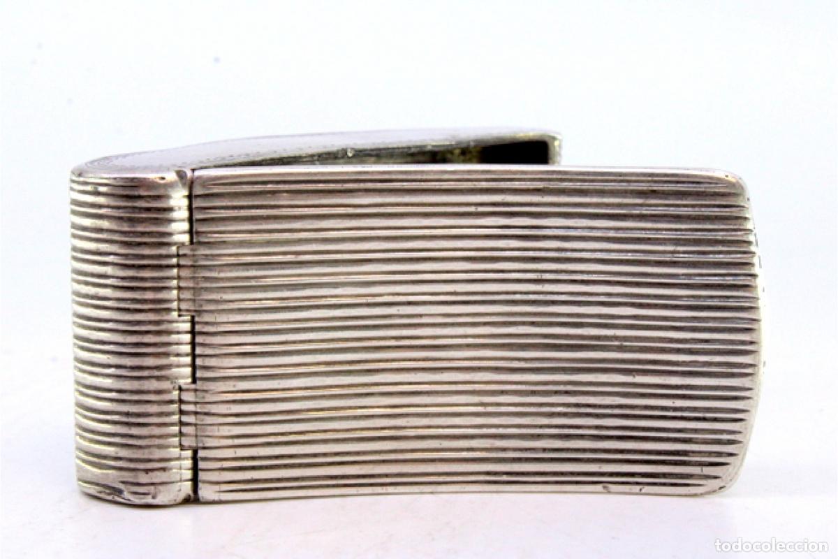 Antig&uuml;edades: Caja de tabaco, en plata - Foto 4