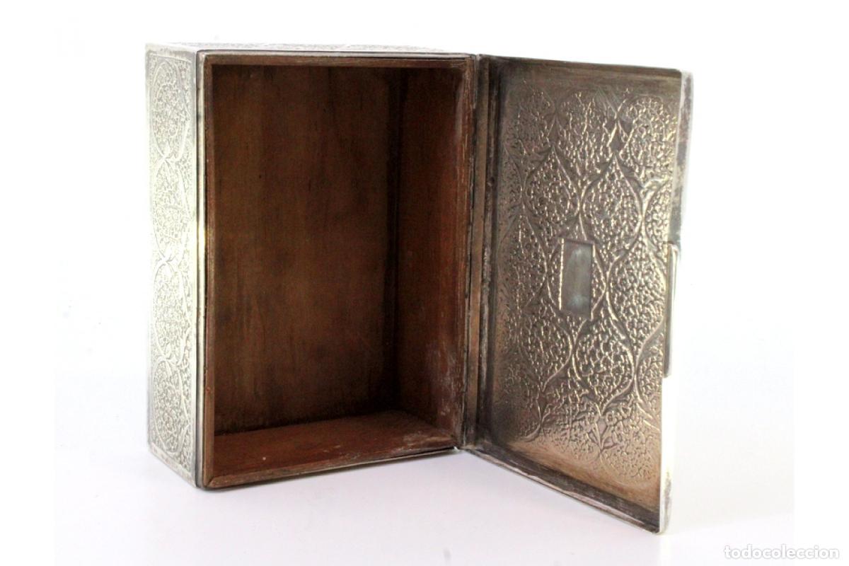 Antig&uuml;edades: Caja de tabaco, en plata - Foto 6