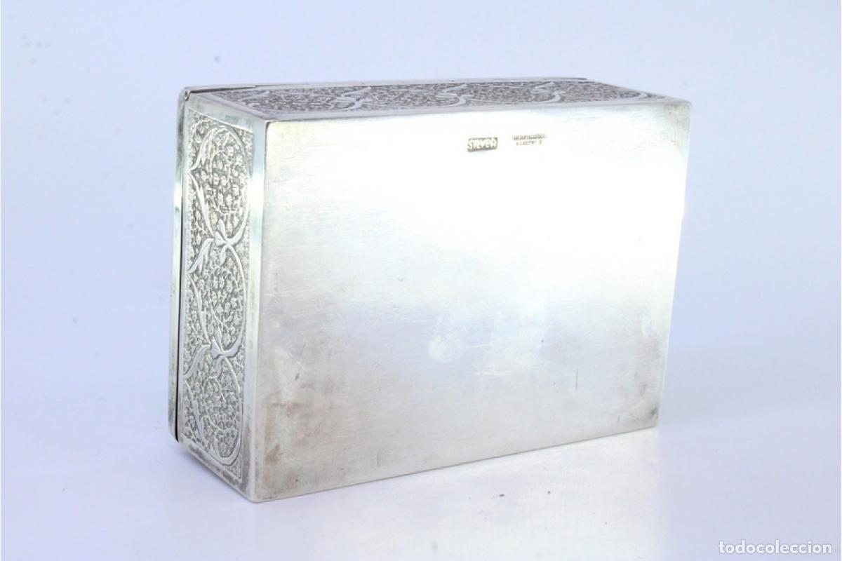 Antig&uuml;edades: Caja de tabaco, en plata - Foto 8