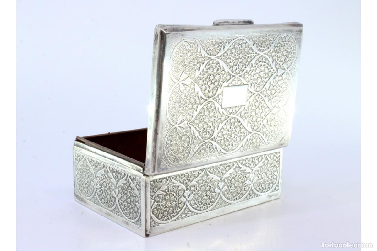 Antig&uuml;edades: Caja de tabaco, en plata - Foto 9