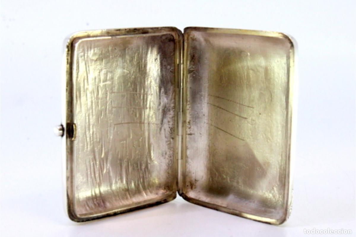 Antig&uuml;edades: Caja de tabaco, en plata - Foto 2