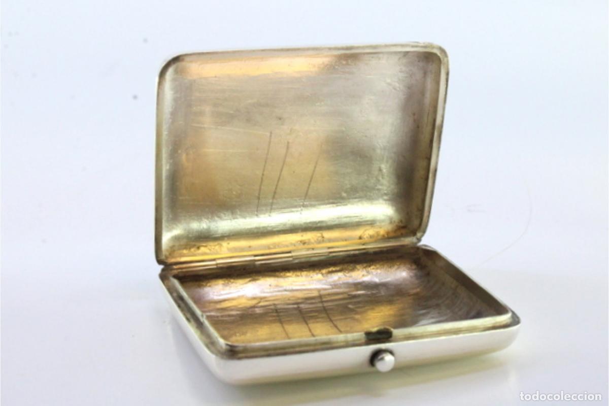 Antig&uuml;edades: Caja de tabaco, en plata - Foto 5