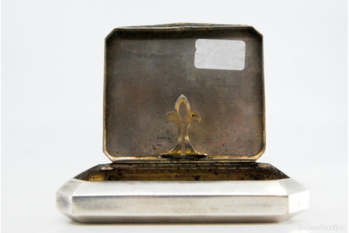 Antig&uuml;edades: Caja de cigarrillos, en plata - Foto 3
