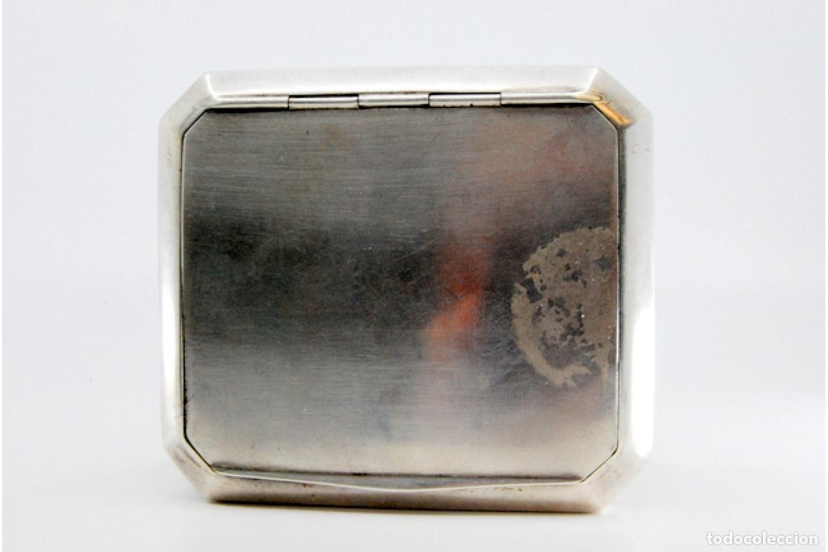 Antig&uuml;edades: Caja de cigarrillos, en plata - Foto 5