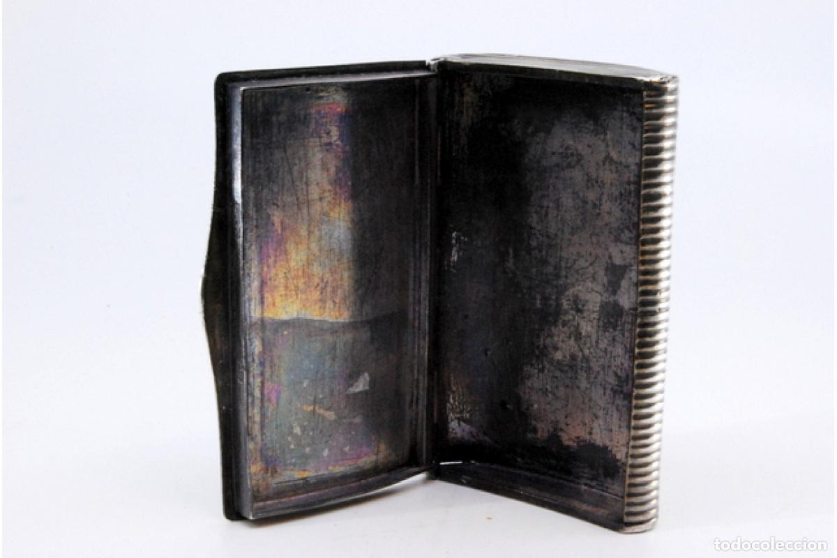 Antig&uuml;edades: Caja de tabaco, en plata - Foto 3