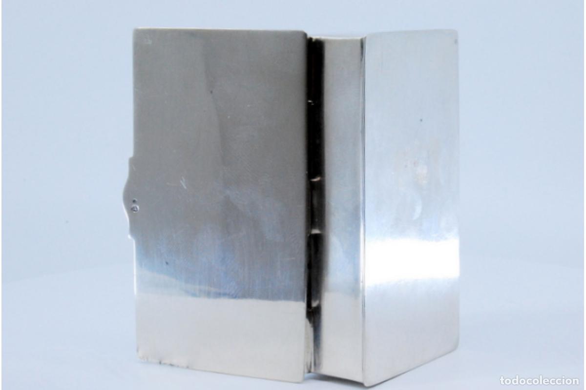 Antig&uuml;edades: Caja para sellos, en plata - Foto 2